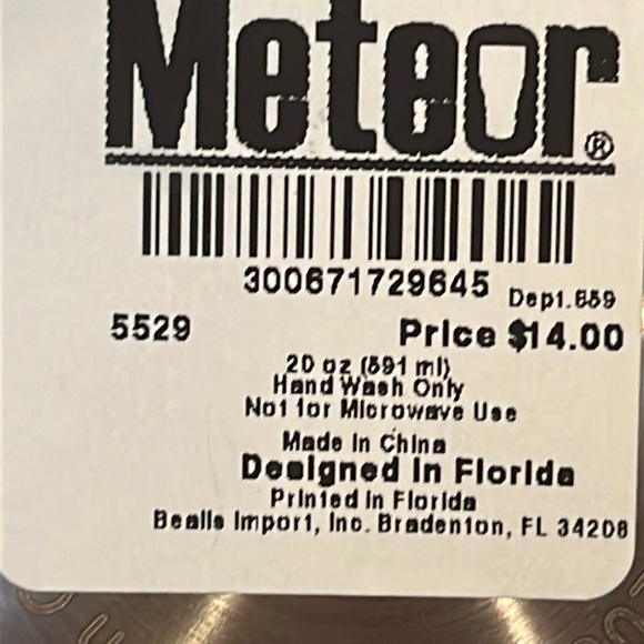 Aluminum Tumbler shamrock decoration - Picture 4 of 4